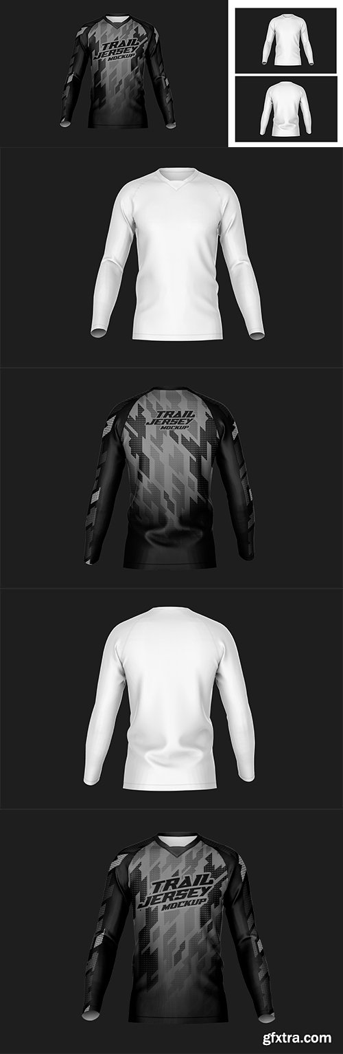 Trail Jersey Mockup