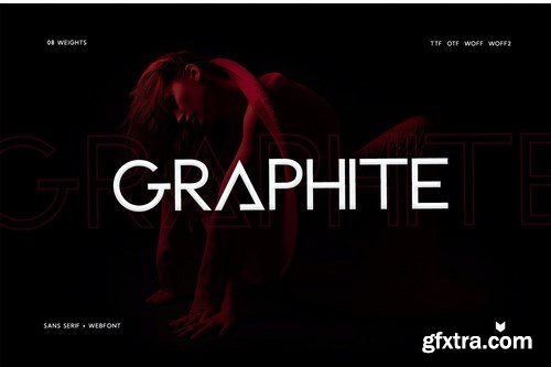 Graphite Pro Typeface