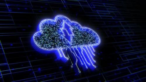 Videohive - Cloud Networking 01 4k - 32657646 - 32657646