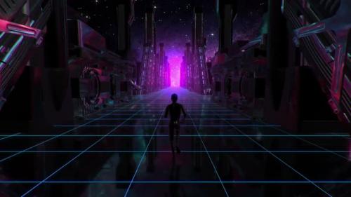 Videohive - 80s Sci Fi Space Runawy 06 Hd - 33414542 - 33414542