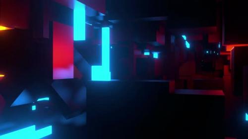 Videohive - Abstract Geometry Laser 03 4k - 33463065 - 33463065