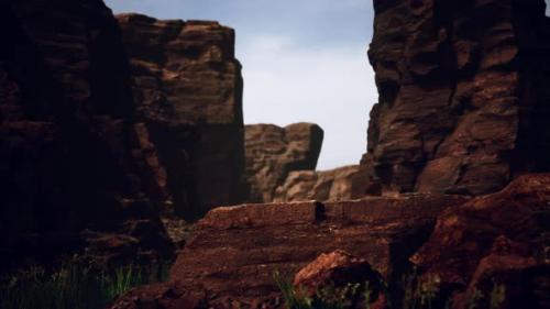 Videohive - Colorado River Cuts Through Rock at Grand Canyon - 34949236 - 34949236