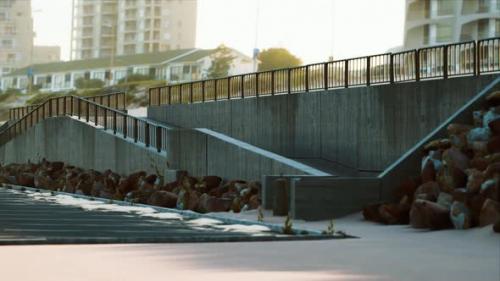 Videohive - Parking Near the Sand Beach - 34949280 - 34949280