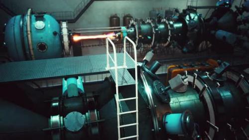 Videohive - Conceptual High Tech Power Thermonuclear or Nuclear Reactor - 34961612 - 34961612