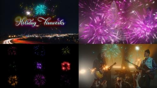 Videohive - Fireworks Pack | Motion Graphics - 34961916 - 34961916