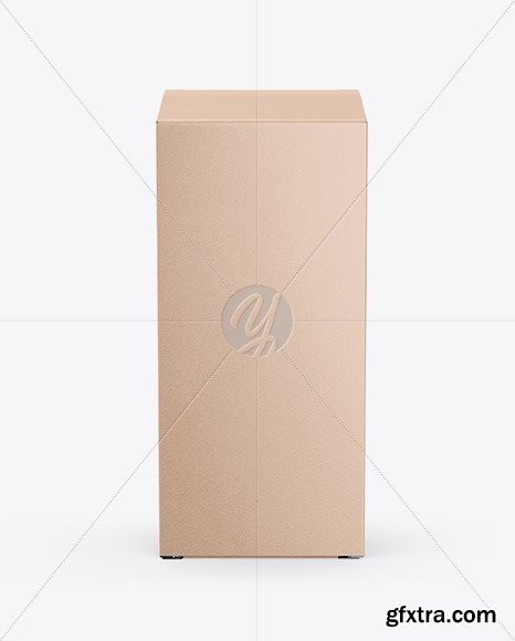 Kraft Paper Box Mockup