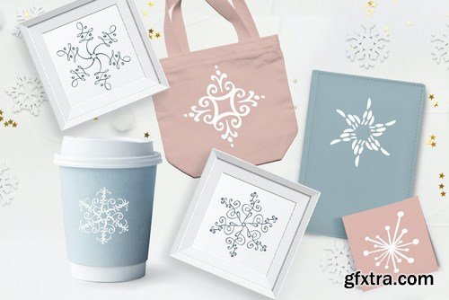 Christmas Snowflake Dingbats