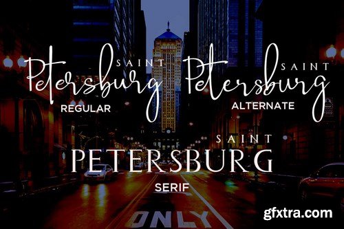 Saint Petersburg Font