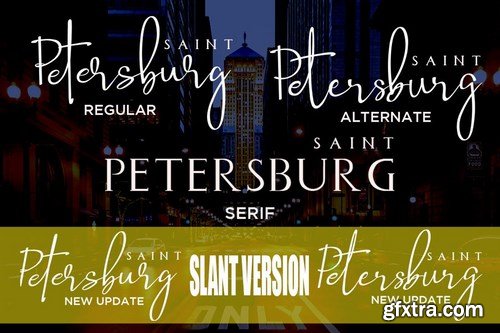 Saint Petersburg Font