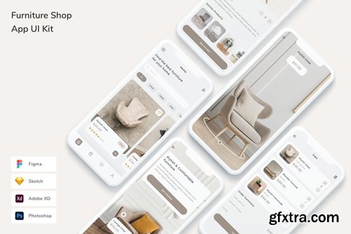 Furniture Shop App UI Kit