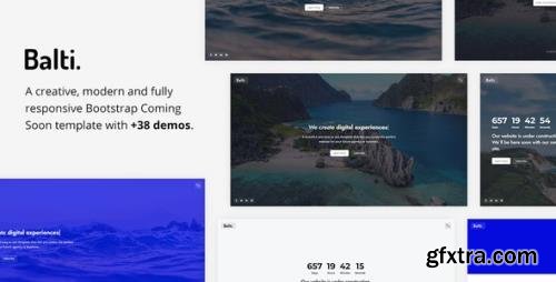 ThemeForest - Balti v1.0 - Bootstrap Coming Soon Template (Update: 8 November 20) - 28027791