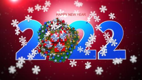 Videohive - Happy New Year Greeting Card 2022 V3 - 34938888 - 34938888