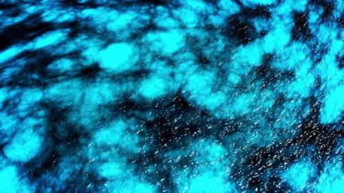 Videohive - Abstract waving liquid substance moving and flowing with black paint or ink in it - 34942745 - 34942745