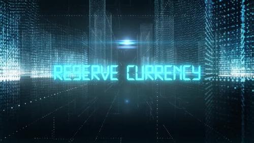 Videohive - Skyscrapers Digital City Economics Word Reserve Currency - 34944593 - 34944593