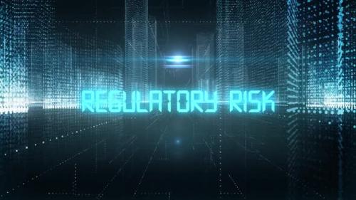 Videohive - Skyscrapers Digital City Economics Word Regulatory Risk - 34944598 - 34944598