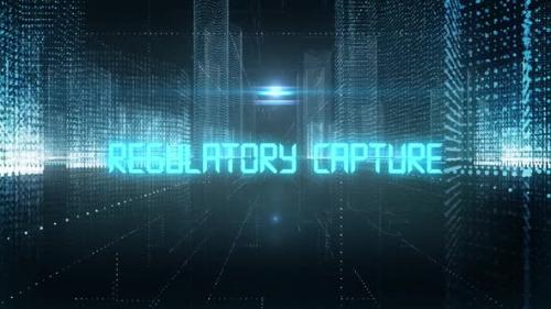 Videohive - Skyscrapers Digital City Economics Word Regulatory Capture - 34944600 - 34944600