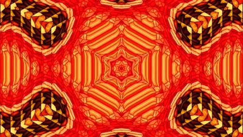 Videohive - Bright abstract light governing full color, kaleidoscope,red background - 34945135 - 34945135