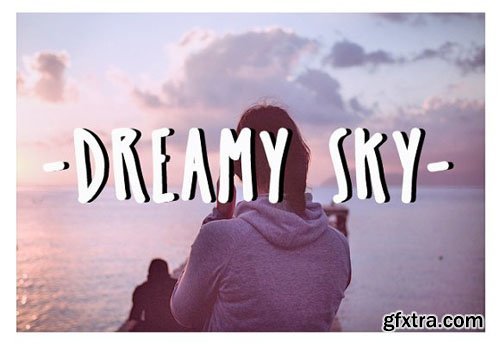 40 Pastel Sky Photo Overlays