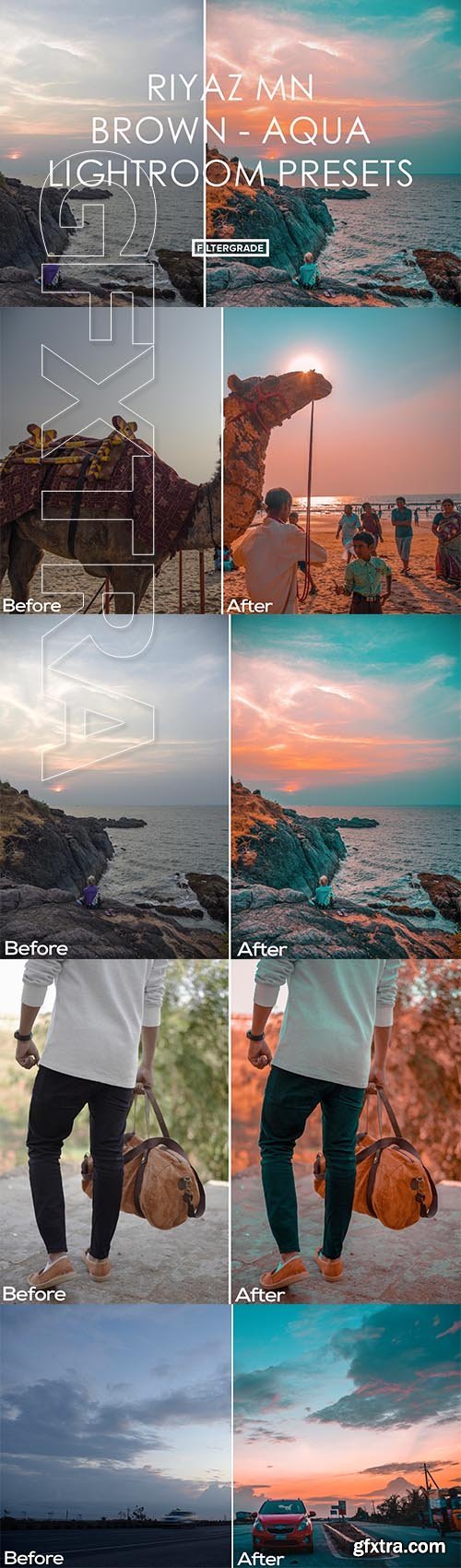 Riyaz MN Teal Orange – Brown-Aqua Lightroom Presets