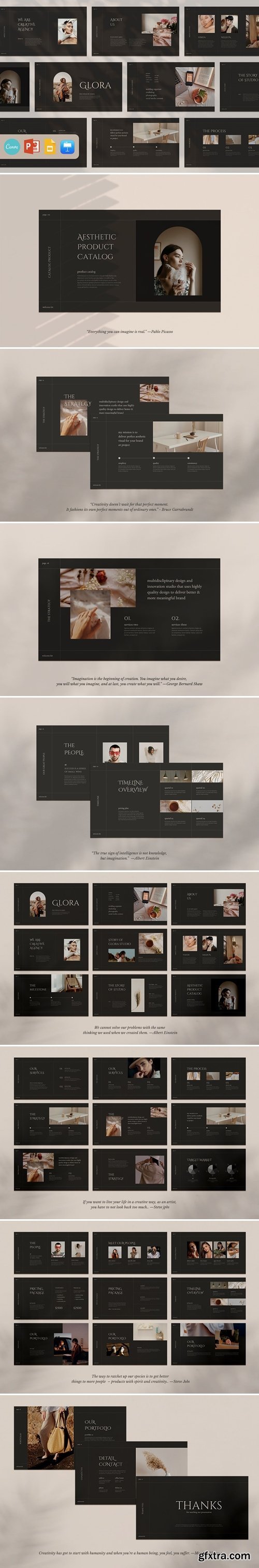 CreativeMarket - Glora - Welcome-Kit Template 6663700