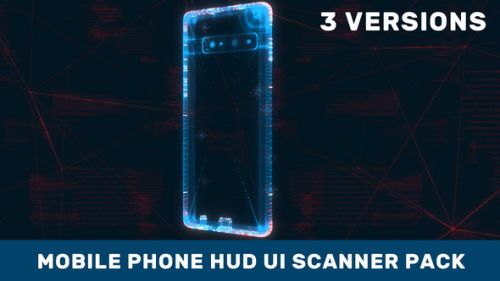 Videohive - Mobile Phone HUD UI Scanner Pack - 34951200 - 34951200