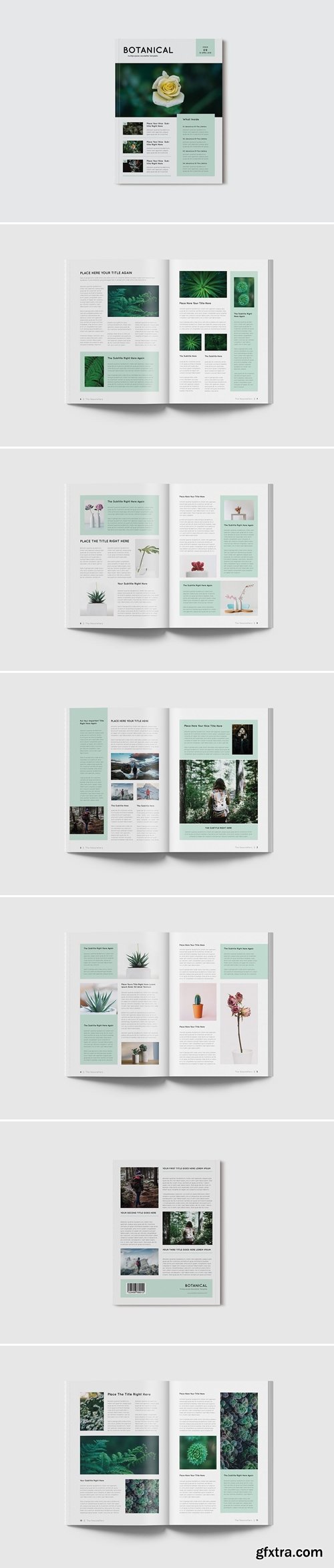 Botanical Newsletter Template