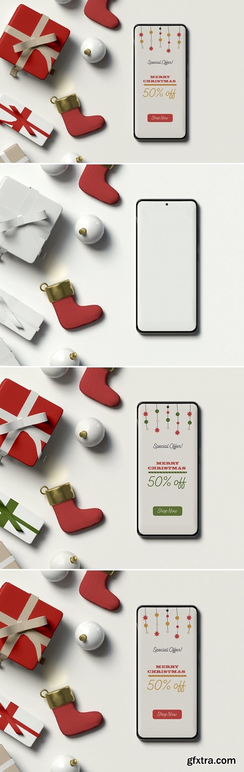 Christmas Phone Mockup