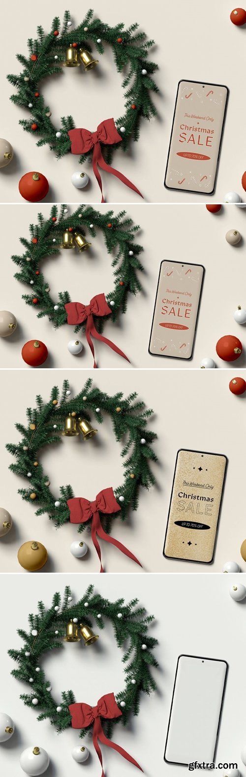 Christmas Phone Mockup