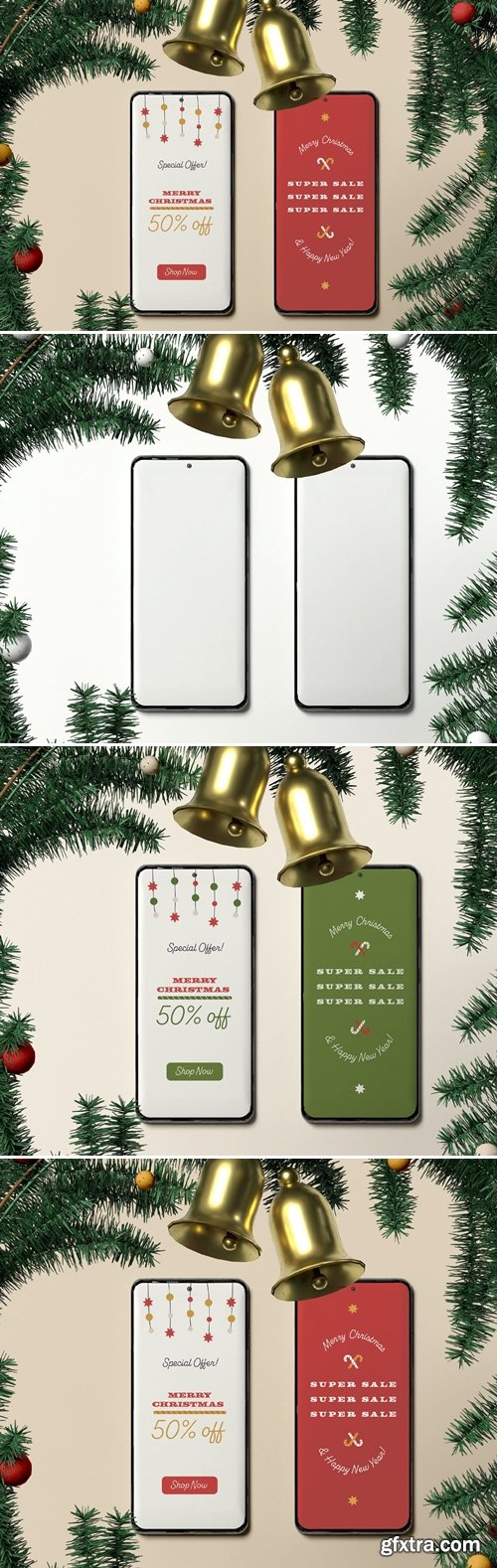 Christmas Phone Mockup