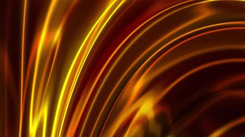 Videohive - Golden Liquid Abstract Background Seamless Loop V14 - 34959957 - 34959957