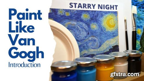 Paint Like Van Gogh - Starry Night