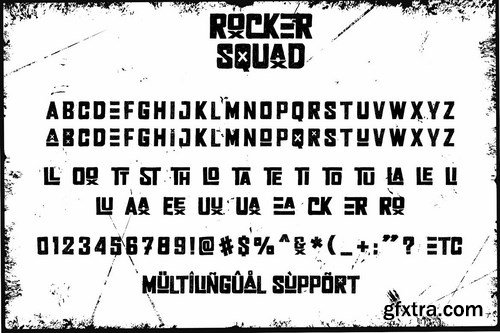 Rocker Squad Font