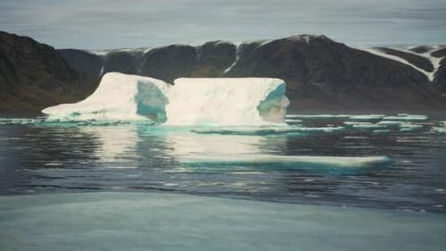 Videohive - Big Icebergs Near Greenland Region - 34931250 - 34931250