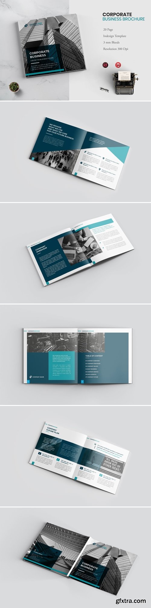 Square Corporate Business Brochure