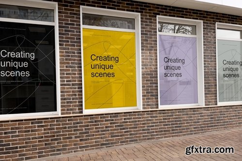 Advertising Poster Mockup