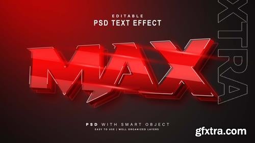 GLOW Text Effect Psd