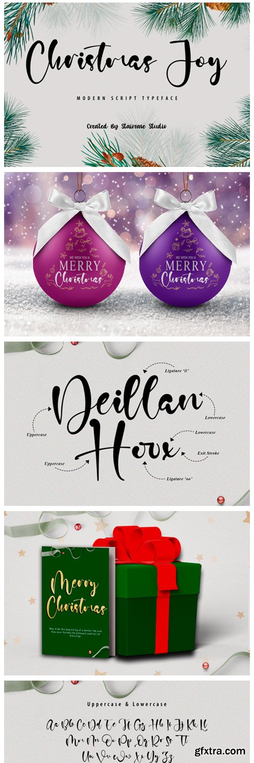 Christmas Joy Font