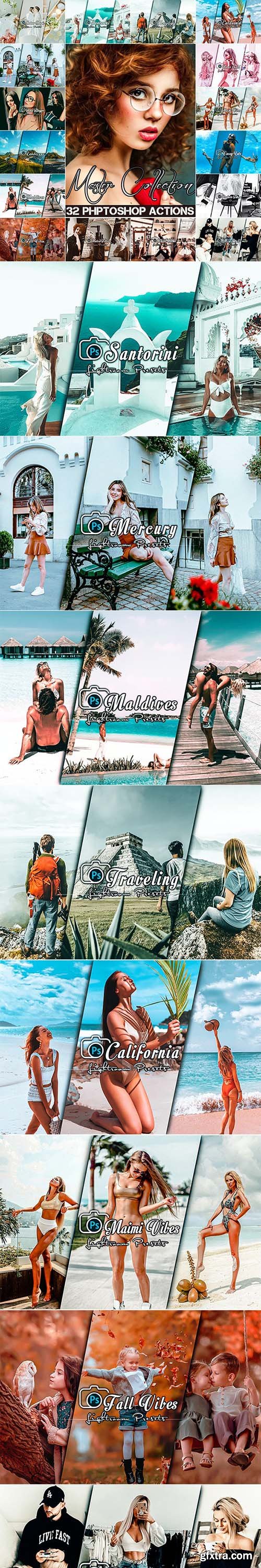 GraphicRiver - Master Collection 32 Photoshop Actions 34071238