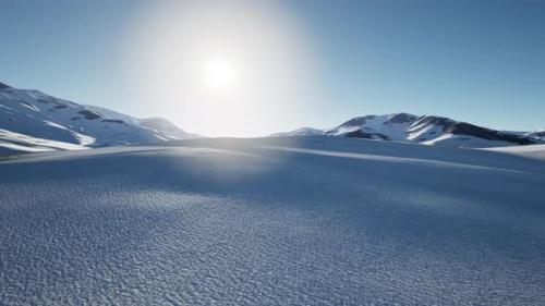 Videohive - Snow Covered Volcanic Crater in Iceland - 34947777 - 34947777