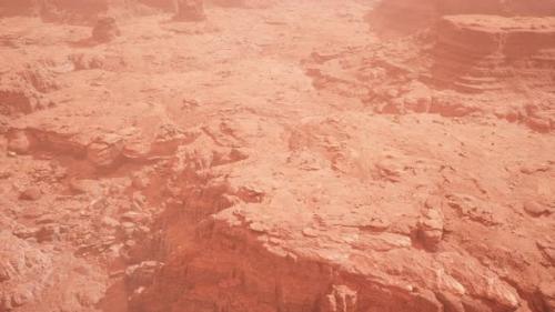 Videohive - Aerial Grand Canyon in the Fog - 34948550 - 34948550