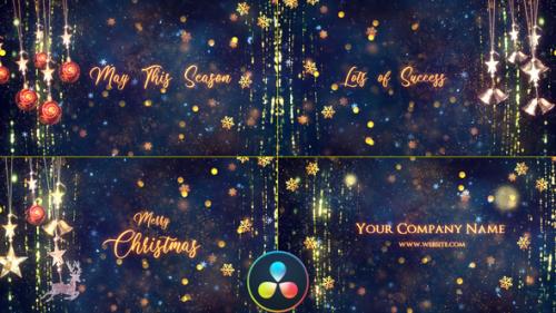 Videohive - Christmas Titles - DaVinci Resolve - 34790634 - 34790634