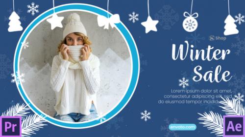 Videohive - Winter Sale | MOGRT - 34927600 - 34927600