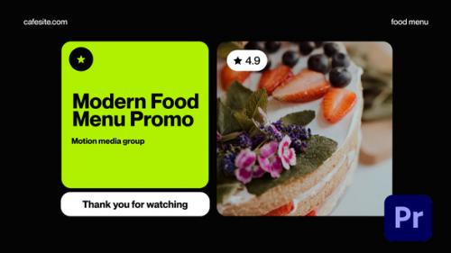 Videohive - Modern Food Menu - 34961379 - 34961379