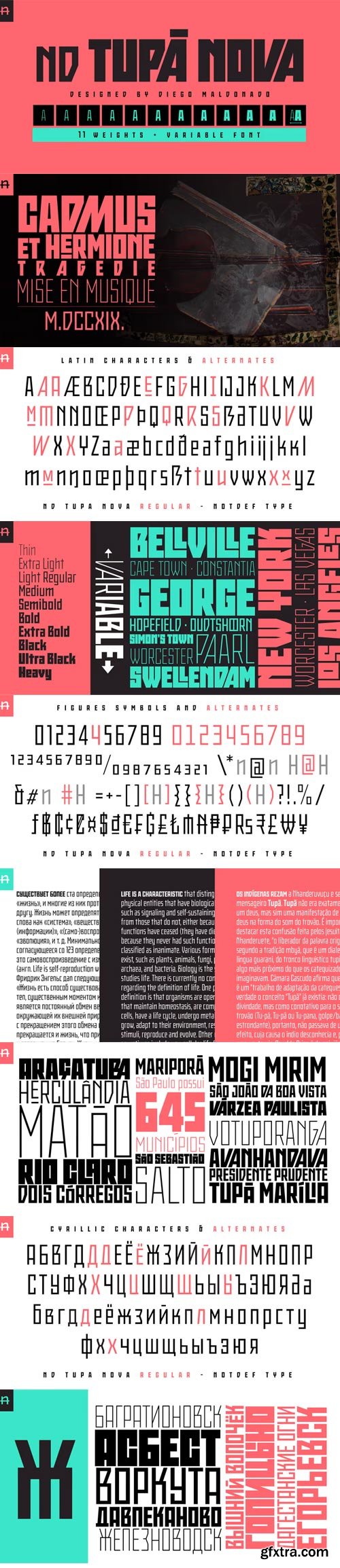 Nd Tupa Nova Font Family