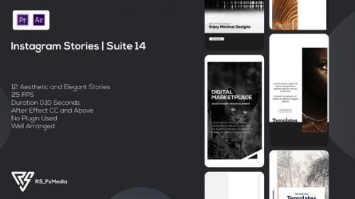 Videohive - Instagram Stories | Minimal Slot | Suite 14 | MOGRT - 34945147 - 34945147