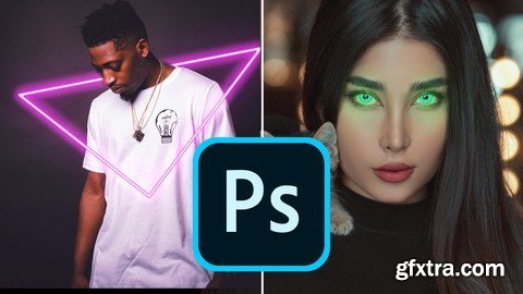 Neon + Glow Effects on Adobe Photoshop