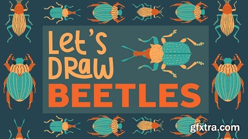 Let's Draw Simple Beetles 