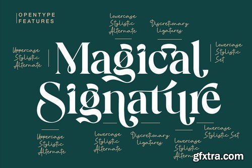 Magical Modern Font Duo