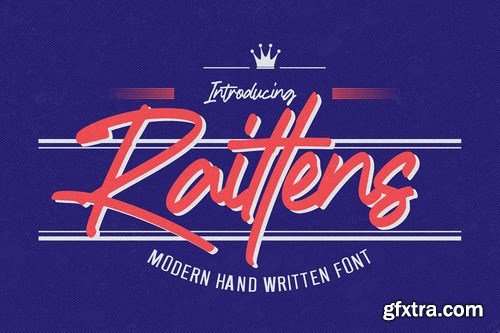 Raittens - Modern Handwritten Font