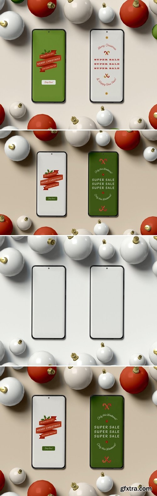 Christmas Phone Mockup